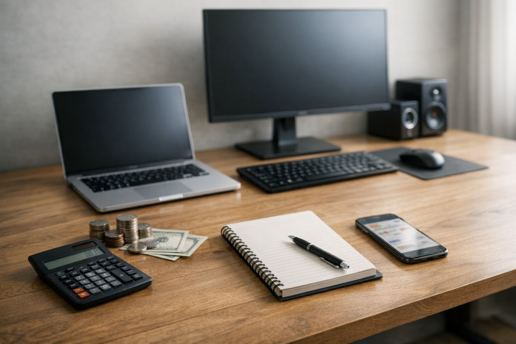 컴퓨터 장비 구매를 위한 현실적인 예산 계획과 구성 세팅 이미지